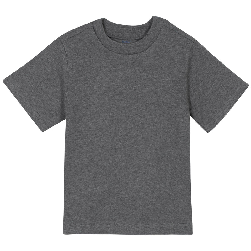 Gray Classic Short Sleeve Tee Shirt
