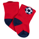 8-Pack Baby Boys Sports Jersey Wiggle Proof® Socks