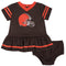 Browns Baby Girl Team Dress with Bloomers