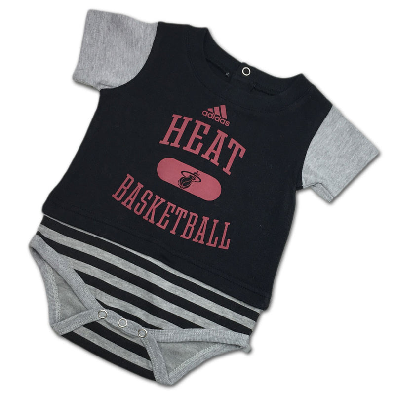 Heat Baby Bodysuit, Bib and Bootie Set