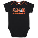 Cincinnati Bengals Baby 3-Piece Bodysuit, Sleep 'N Play, and Cap Set
