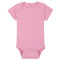 Girls Light Pink Classic Short Sleeve Onesies® Brand Bodysuit