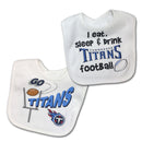 Titans Baby Bibs 2-Pack