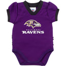 Baby Girl Ravens Jersey Onesie