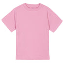 Girls Light Pink Classic Short Sleeve Tee Shirt