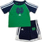 Baby Fighting Irish Short Sleeved Tee & Short Set