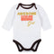 Awesome Browns Baby Girl Bodysuit, Footed Pant & Cap Set
