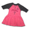 Phillies Toddler Pink Baseball Shirt Dress