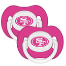 49ers Pink Pacifiers