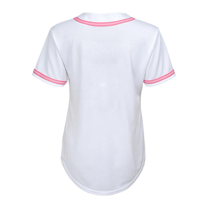 Dodgers Girl Glitter Pink Team Jersey – babyfans