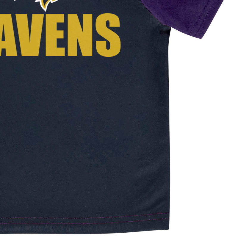 Baltimore Ravens Boys Short Sleeve Tee