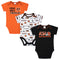 Bengals All Set to Play 3-Pack Short Sleeve Bodysuits