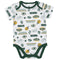 Packers Baby Boys 3-Piece Bodysuit, Bib, and Cap Set