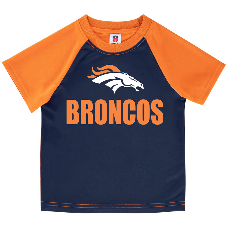 Denver Broncos Boys Short Sleeve Tee