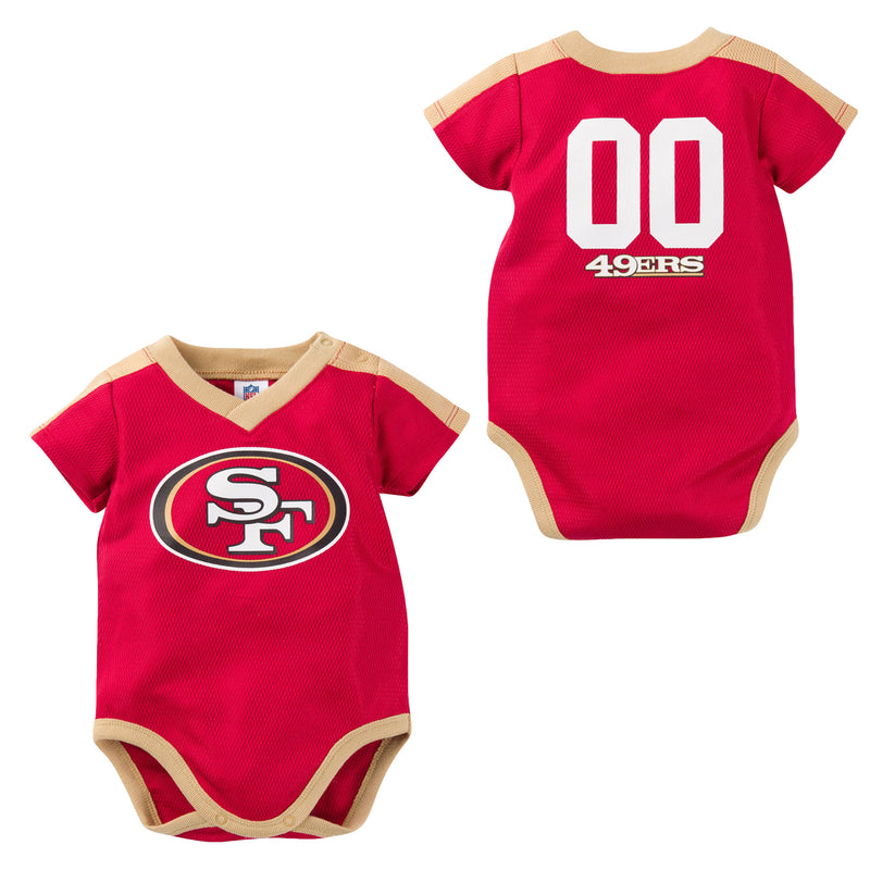 49ers Baby Jersey Onesie