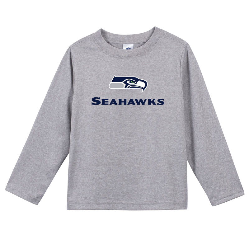 Seattle Seahawks Boys Long Sleeve Tee