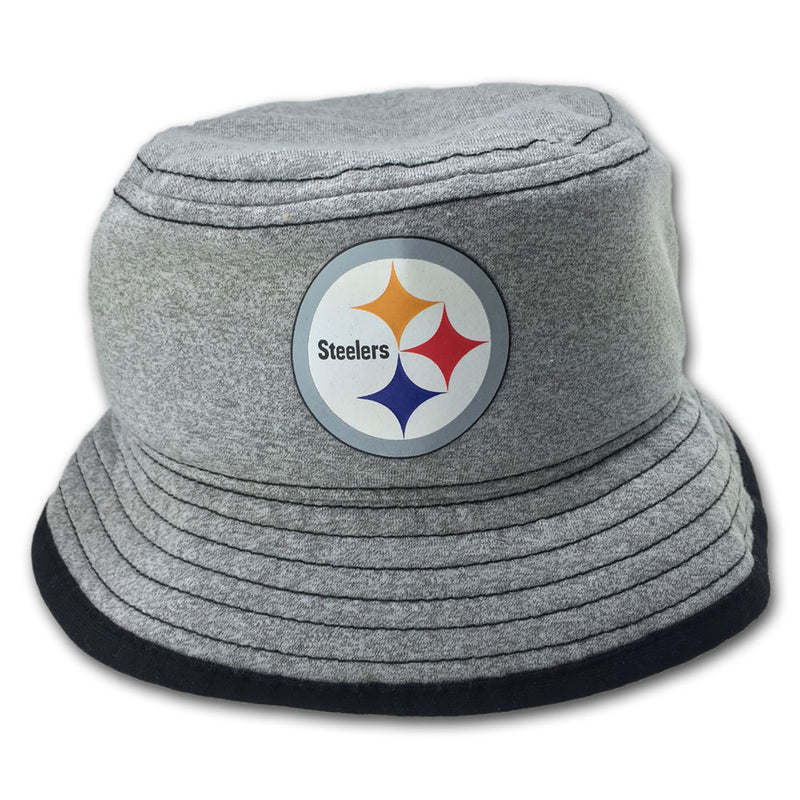 Steelers Gray Jersey Bucket Hat