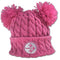 Steelers Pink Double Pom Pom Hat