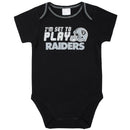 Raiders Baby Boys 3-Piece Bodysuit, Sleep 'N Play, and Cap Set