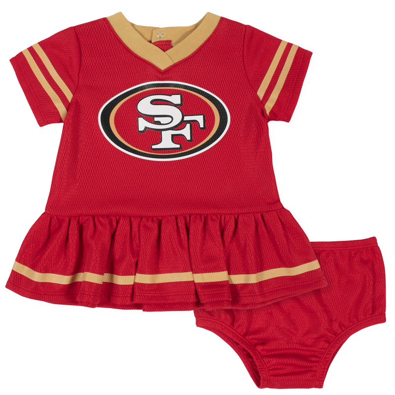 San Francisco 49ers Jersey Style Bodysuit – babyfans
