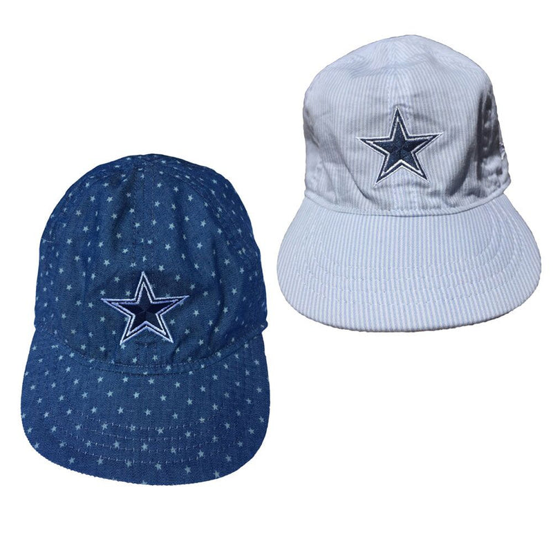 Cowboys Baby Reversible Cap (Blue)