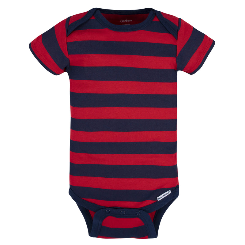 Mlb Chicago Cubs Infant Boys' White Pinstripe 3pk Bodysuits - 3-6m