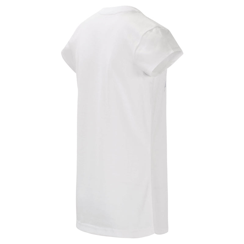 New Balance Girls White Short Sleeve Graphic Tee