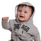 Embroidered Zip Up White Sox Baby Hoodie