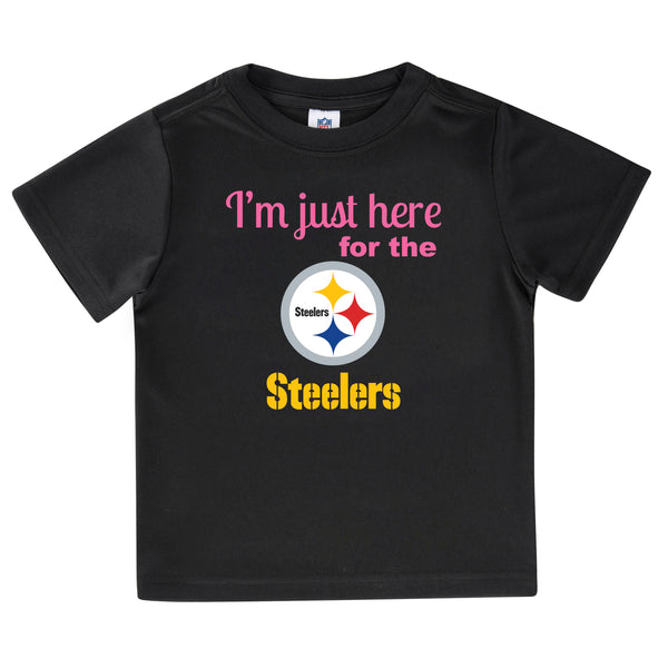 Steelers Toddler Short Sleeve T-shirts - 3 Pack - 18M